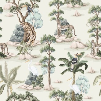 Pilt Jungle adventure Soft colour - 1030801-01